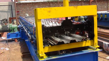 Decking automático del piso que forma las baldosas de acero del metal de la máquina que hacen la máquina