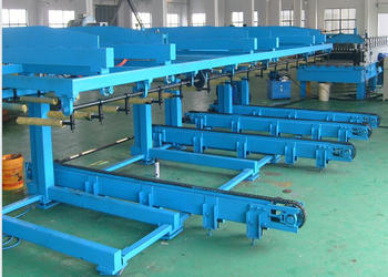 Rollo de acero del tejado del color PPGI Trapezodial que forma el edificio de la máquina, formadores del rollo de la techumbre