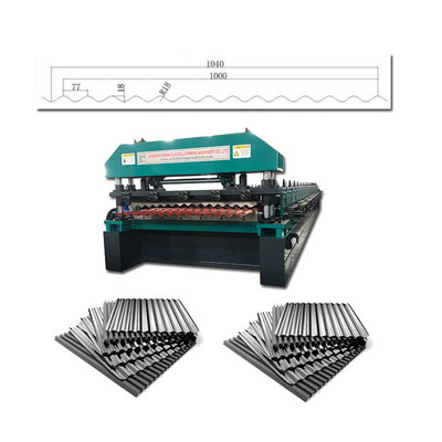 Muy popular Techo de edificios y lados de metal PBC paneles máquina de cubierta de chapa