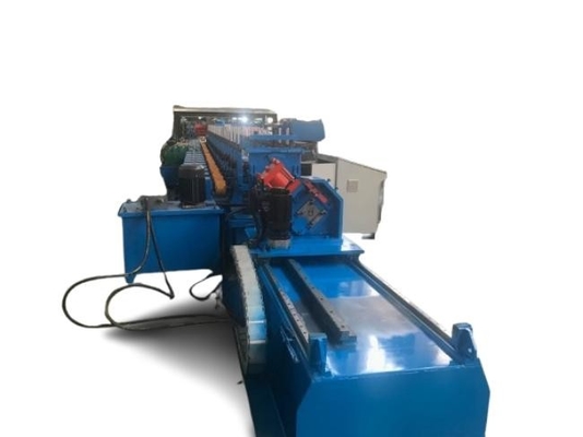 Máquina de moldeado de rollo de canal de tracción de precisión con diámetro de eje de rodillo de 70 mm y longitud de corte personalizable