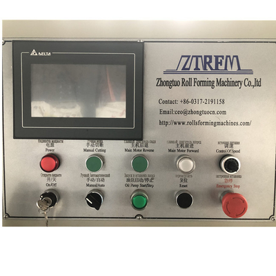 Máquina de estante y del piñón de Rollformer de la ventilación del invernadero