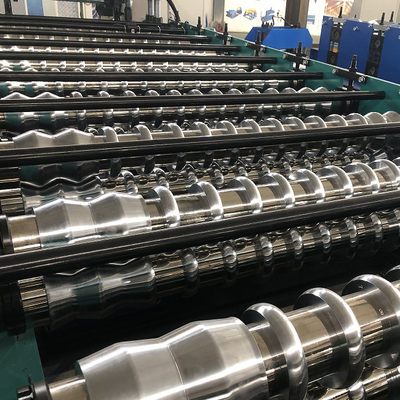 El acero acanaló cubrir el balanceo de la hoja que formaba el material de la máquina PPGI