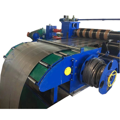 Línea de producción de corte de acero galvanizado y acero inoxidable máquina de corte de metal