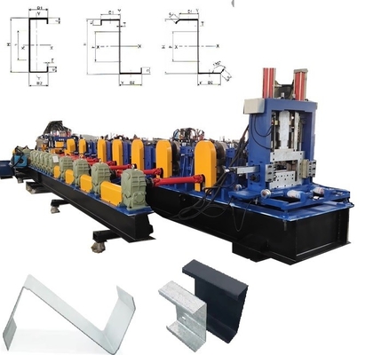 La máquina de moldeado de laminados de línea C U Purline M Purline Z Purline