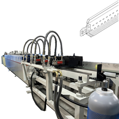 Sistema de techo suspendido de acero ligero galvanizado T Grid Rolling Forming Machine
