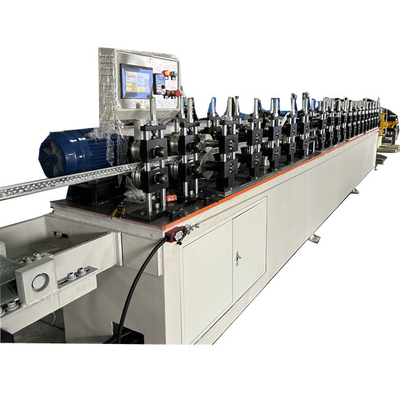 Sistema de techo suspendido de acero ligero galvanizado T Grid Rolling Forming Machine