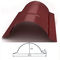 Lamine el casquillo de Ridge del tejado del metal que forma el tipo hidráulico del corte de la máquina