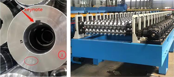 Máquina de moldeado de láminas para techos de metal corrugado de alta velocidad