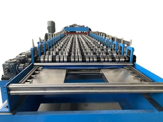 Máquina de revestimiento de techos de tejas con acristalamiento de paso rectangular de alta velocidad