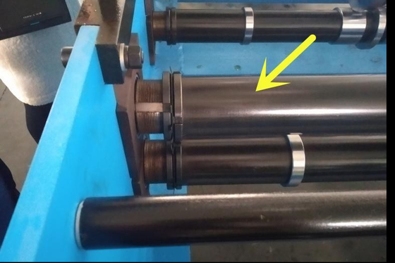 Máquina de moldeo de rodillos de techo de doble capa