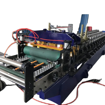 Máquina de moldeado de rollo de costura para paneles de techo con una sola costura de costura