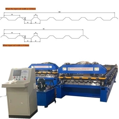 Sistema de fijación expuesto Panel fácil de fijación PBD Panel máquina de formación de rollos