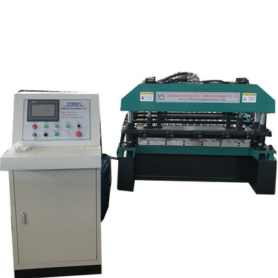 Muy popular Techo de edificios y lados de metal PBC paneles máquina de cubierta de chapa