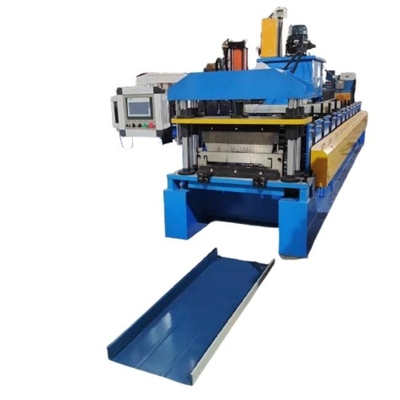 Máquina de moldeado de láminas de acero para el techo de metal de costura de pie