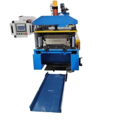 Máquina de moldeado de láminas de acero para el techo de metal de costura de pie