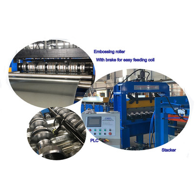 Máquina de moldeado totalmente automatizada de cubiertas de suelo para necesidades de construcción