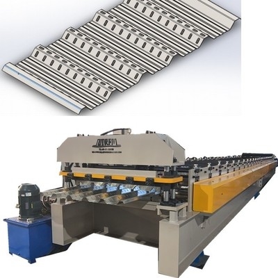 Máquina de moldeado de perfiles de paneles de acero con precutter hidráulico para la eficiencia
