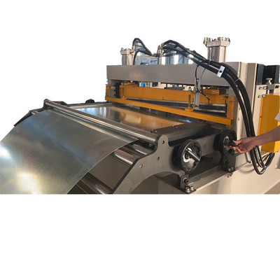 Máquina de moldeado de perfiles de paneles de acero con precutter hidráulico para la eficiencia