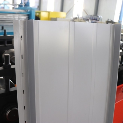 Performance Snap Lock Standing Seam Roofing Panel Roller Forming Machine (Machina de moldeado de paneles de techo de costura de pieza fija)