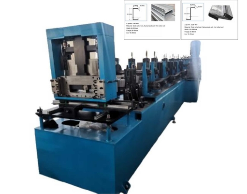 Durabilidad avanzada C y Z máquina de purlin de alta producción