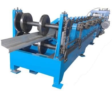 Máquina de moldeado de rodillos de purlin para soportes de tuberías y construcción municipal