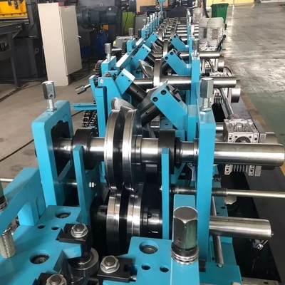 Máquina de moldeado de rodillos de purlin para soportes de tuberías y construcción municipal