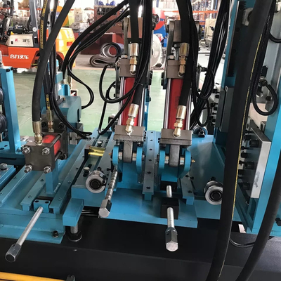 Máquina de moldeado de rodillos de purlin para soportes de tuberías y construcción municipal
