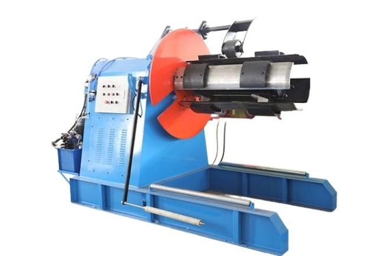 Máquina de descarga automática de acero resistente con estación de bomba hidráulica para línea de corte de metal
