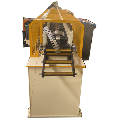 Máquina de formación de rodillos de recorte de esquinas metálicas de alta velocidad para construcción de edificios con perfiles y dimensiones personalizables