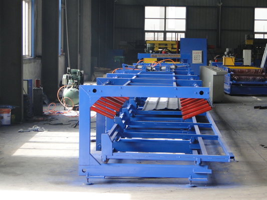 6m/8m/10m/12m longitud línea de corte de metal máquina de apilamiento automático para el transporte de almacén