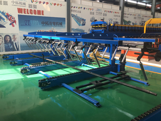 6m/8m/10m/12m longitud línea de corte de metal máquina de apilamiento automático para el transporte de almacén