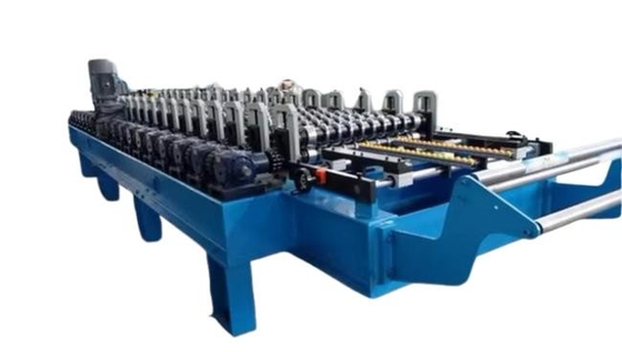 Techo circular profesional máquina de rodadura de láminas corrugadas parámetros precisos alta durabilidad