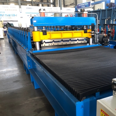Máquina de moldeado de láminas para techos de metal IBR (45 m/min)