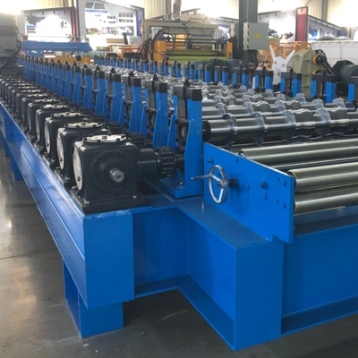 Máquina de moldeado de láminas para techos de metal IBR (45 m/min)
