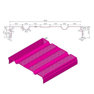 Máquina perfiladora de paneles acústicos de barrera de sonido