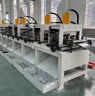 Z purline with multi-punching for RV bottom beam making machine