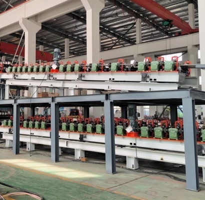 Línea automática de puertas de garaje seccionales de PU