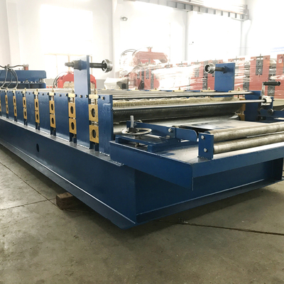 Teja esmaltada tejado del aluminio del material de construcción 800 que hace que máquina el piso cubre el rollo que forma la máquina