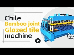 Versátil pisos azulejos de techo láminas de rodamiento máquina de formación en ruso