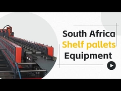 Máquina de moldeado de paneles de estantería de 0.2 mm con anchura lineal Ppgi ajustable