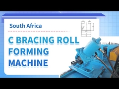 Máquina de moldeado de rollo de canal de estribo 4 en 1 para EE.UU.